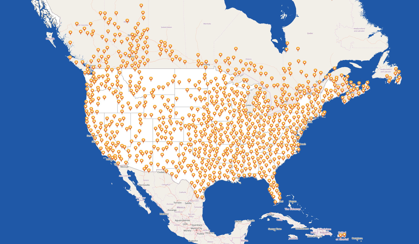 Saddleback Communications coverage map