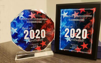 Saddleback Communications Receives 2020 Best of Scottsdale Award