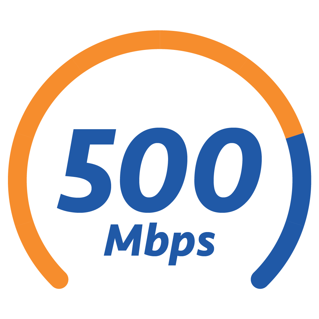 500Mbps Icon